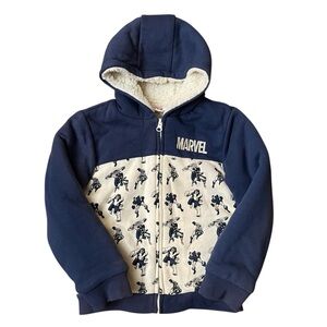 Marvel Kids Blue and White Hero Hoodie